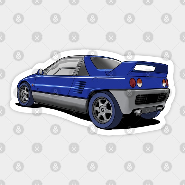 Mazda Autozam AZ-1 Kei Sports Car Sticker by Webazoot